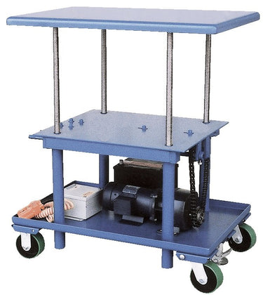 LOW PROFILE DC POWER POST TABLE 30 X 60 - Model MT3060LPDC